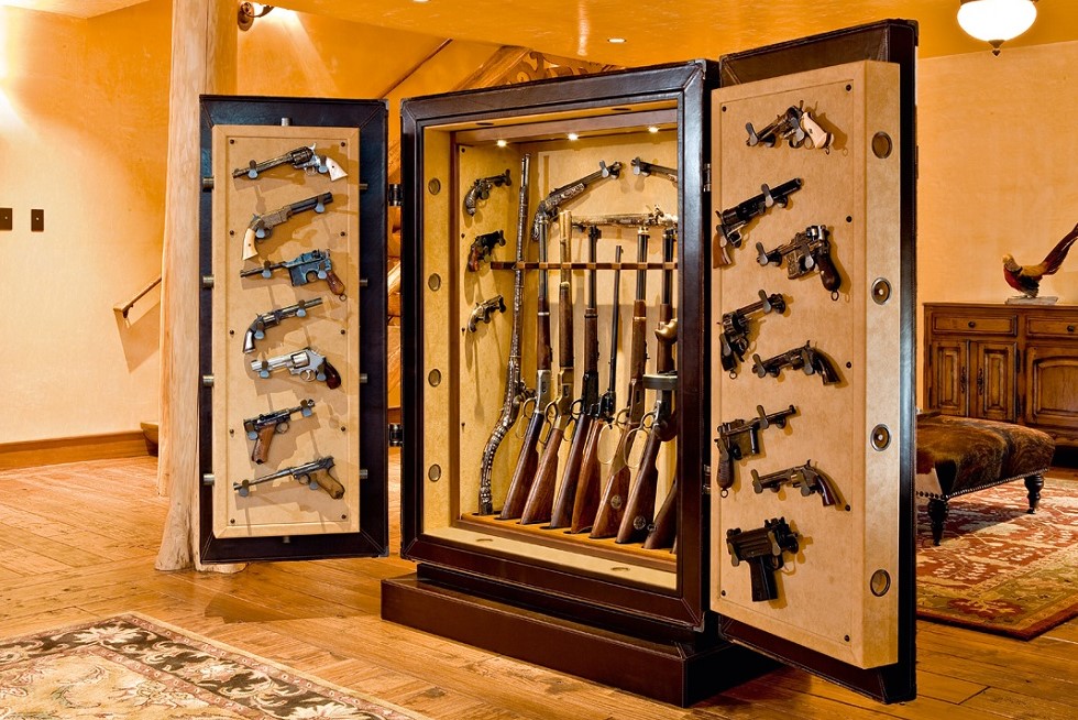 Красивый сейф для ружья